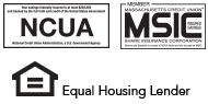 Member NCUA
Member MSIC
Equal Housing Lender